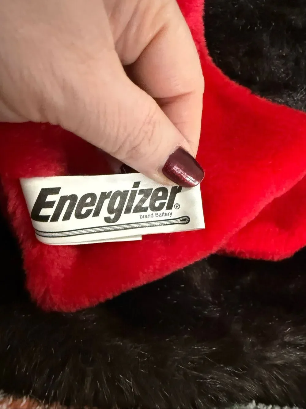 Energizer Battery Bunny Plush Christmas Stocking Large 29